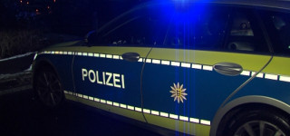 Polizeiauto mit Blaulicht