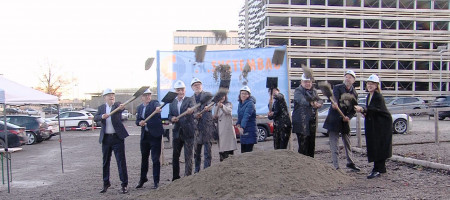 Spatenstich bei Ovesco Endoscopy