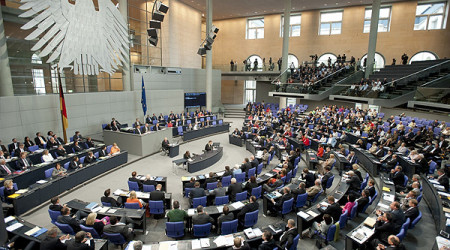 Bundestagssitzung Berlin