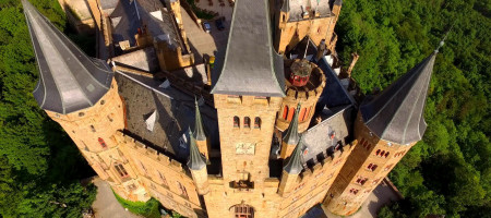Schlosstürme auf der Burg Hohenzollern
