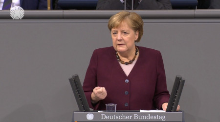 Regierungserklärung Bundeskanzlerin Merkel zu Corona-Maßnahmen