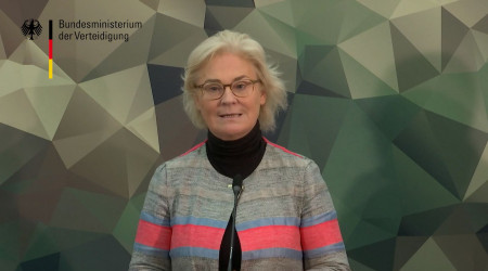 Bundesverteidigungsministerin Christine Lambrecht