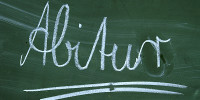 Kreideschrift: Abitur