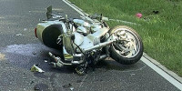 Unfall mit Motorrad (Symbolbild)