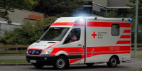Rettungswagen im Einsatz