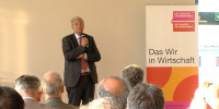 Wolfgang Bosbach bei der Jahresauptversammlung der Familien Unternehmer und Jungen Unternehmer