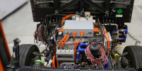 Wasserstoff LKW Motor