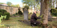 Pflegeeinsatz auf dem Stadtfriedhof T&uuml;bingen