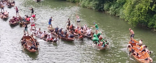 Stocherkahnrennen in T&uuml;bingen