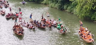 Stocherkahnrennen in T&uuml;bingen