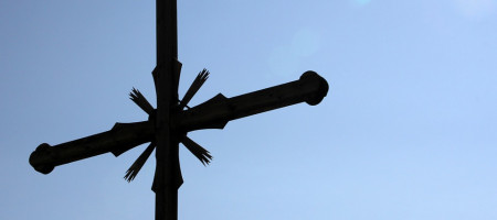 Friedhof Trauer Kreuz