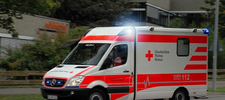 Rettungswagen im Einsatz