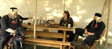 Mittelalter-Lagergruppe Milites Sancti Sepulcri