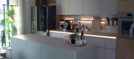 Die Küche im Galileo-Haus