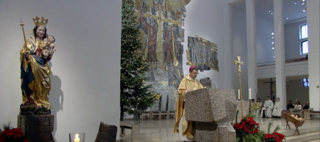 Pontifikalamt mit Bischof Dr. Klaus Kr&auml;mer