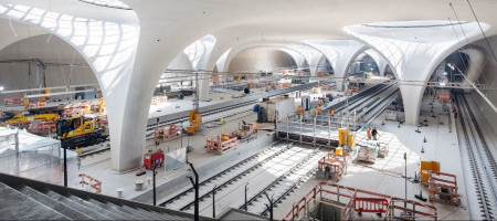 Baustelle Tiefbahnhof Stuttgart 21