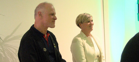 Thomas Poreski und Cindy Holmberg
