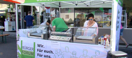 Nachbarschaftsfest beim B&uuml;rgerforum Buchhalde Dettingen