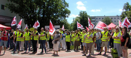 Warnstreik am UKT