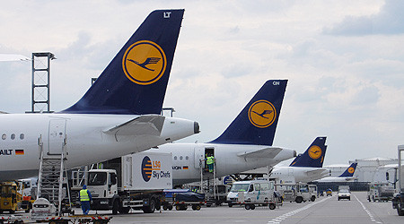 Lufthansa-Flugzeuge