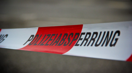 Polizeiabsperrung