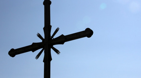 Friedhof Trauer Kreuz