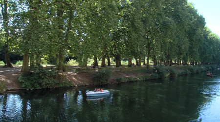 Neckar in T&uuml;bingen