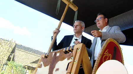 Patrick Rapp mit Klaus Tappeser