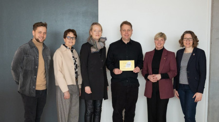 Thekla Walker (3.v.li.) besuchte ALB-GOLD