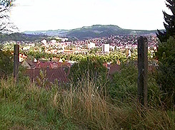 Balingen vor der Schwäbischen Alb