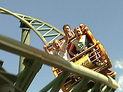 Achterbahn in Tripsdrill