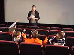 Kinder im Kino